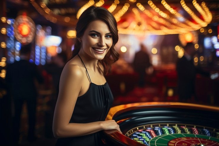 Casino Hold'em live dealer table on gardatoto login mobile app