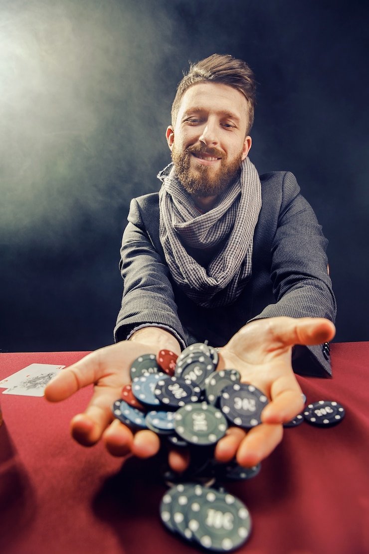 Live dealer blackjack table with multiple players